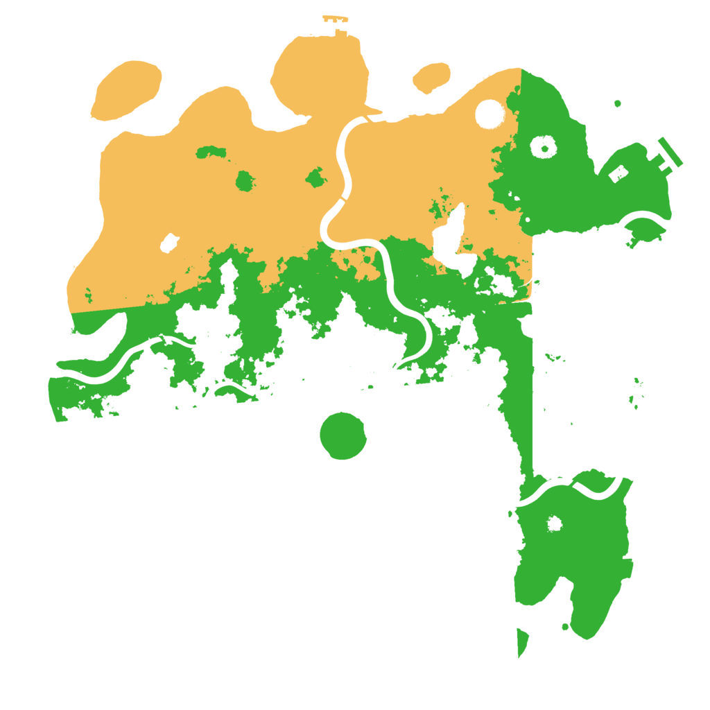 Biome Rust Map: Procedural Map, Size: 4250, Seed: 4404