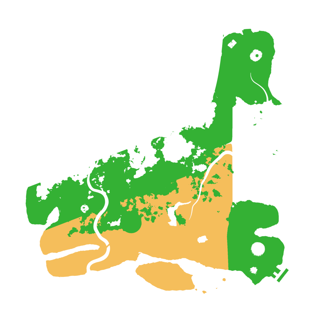 Biome Rust Map: Procedural Map, Size: 4000, Seed: 546189832