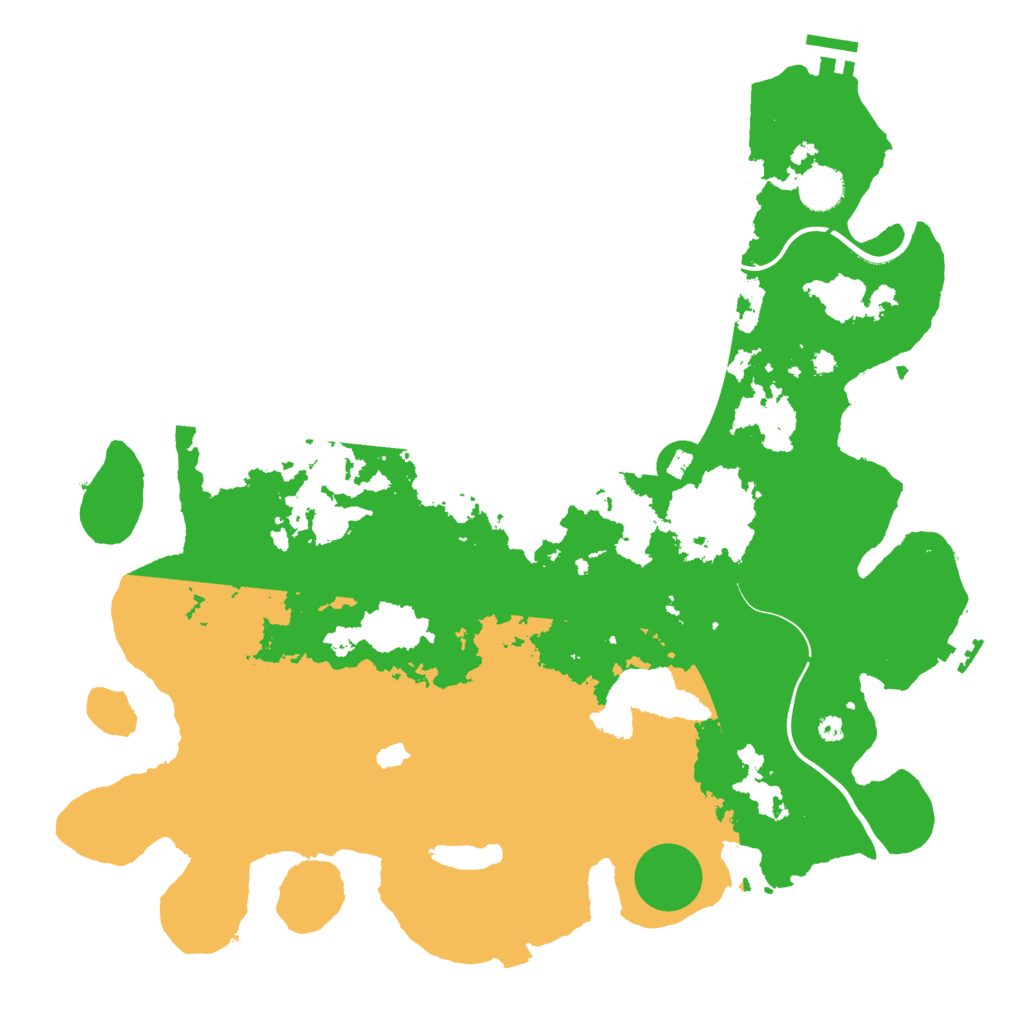 Biome Rust Map: Procedural Map, Size: 4000, Seed: 370146146