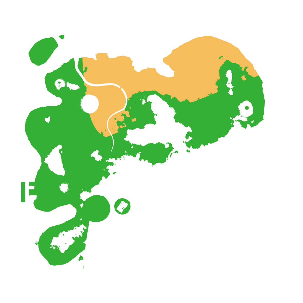 Biome Rust Map: Procedural Map, Size: 3000, Seed: 1701053285