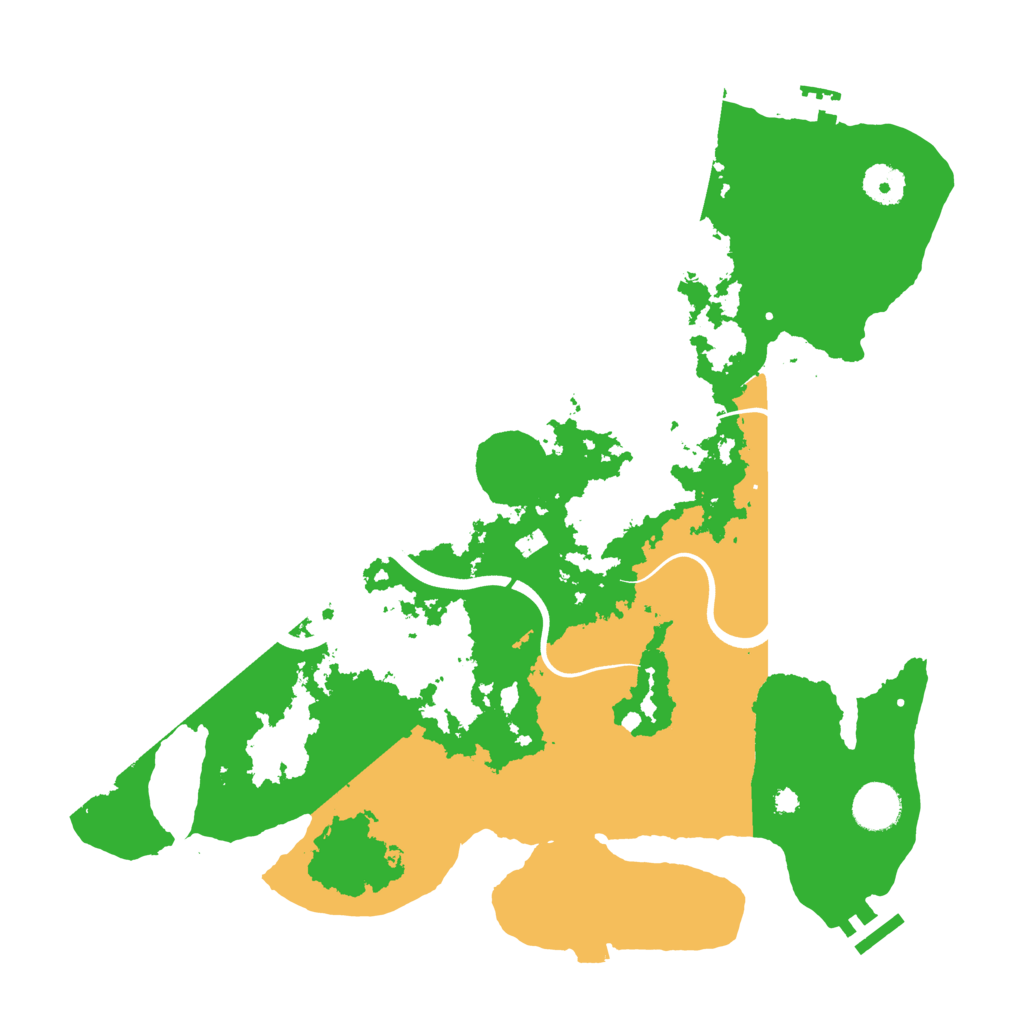 Biome Rust Map: Procedural Map, Size: 3750, Seed: 55555