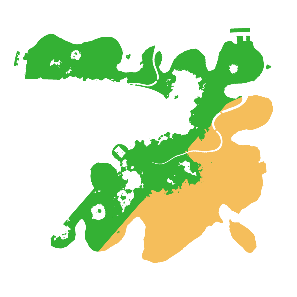 Biome Rust Map: Procedural Map, Size: 3000, Seed: 3121989