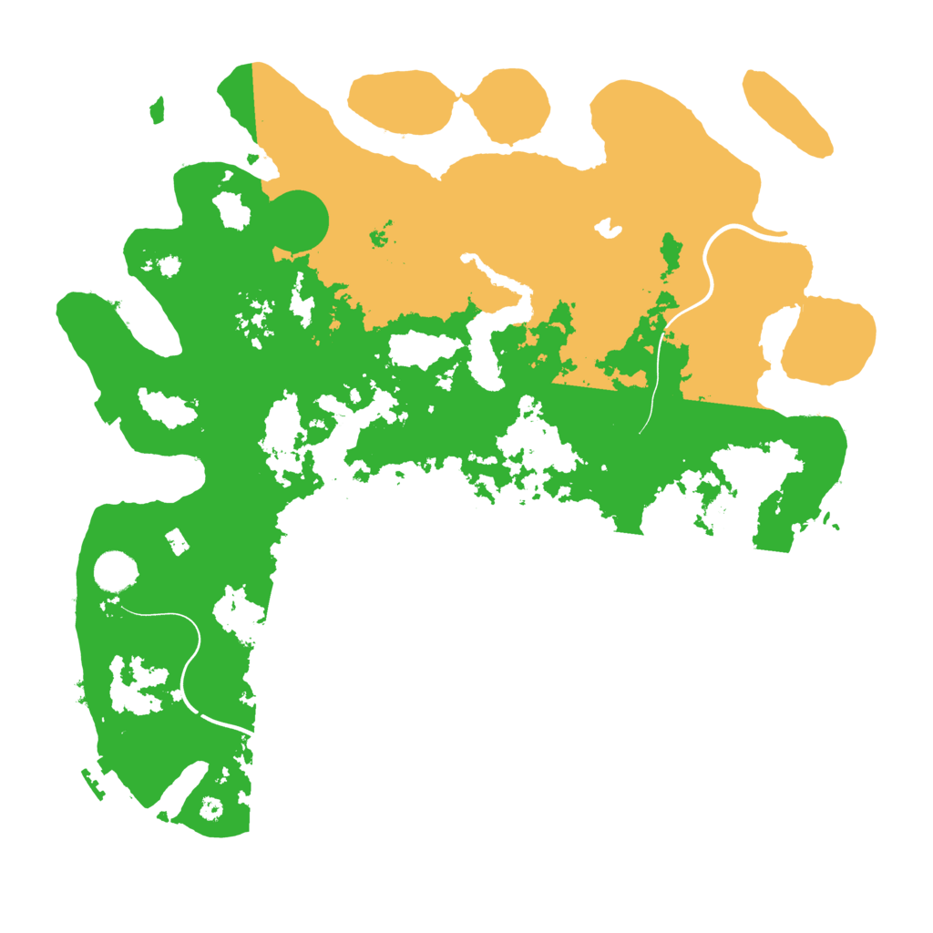 Biome Rust Map: Procedural Map, Size: 4000, Seed: 6969612