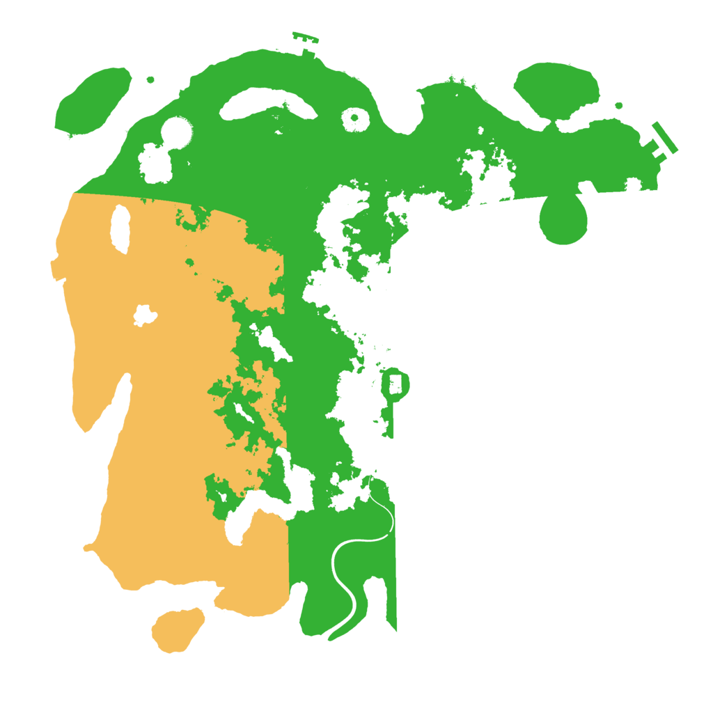 Biome Rust Map: Procedural Map, Size: 4000, Seed: 56175234