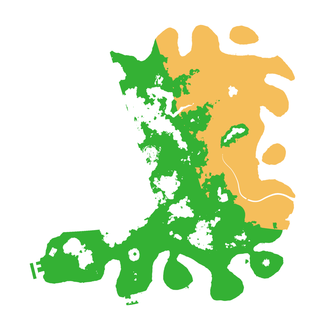 Biome Rust Map: Procedural Map, Size: 4000, Seed: 553753