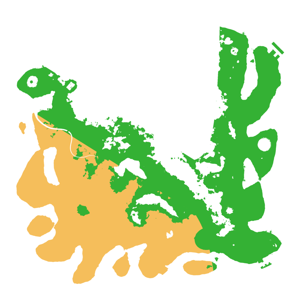 Biome Rust Map: Procedural Map, Size: 4000, Seed: 360950666