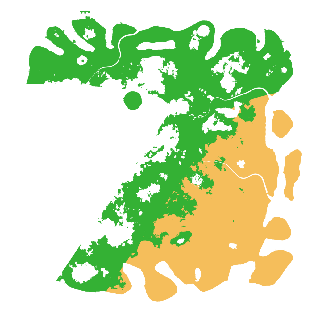 Biome Rust Map: Procedural Map, Size: 4800, Seed: 900315756