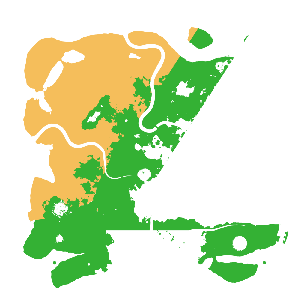 Biome Rust Map: Procedural Map, Size: 3750, Seed: 1269048125