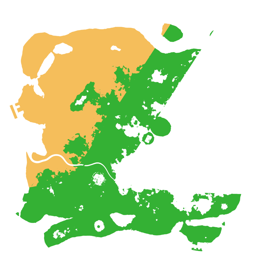 Biome Rust Map: Procedural Map, Size: 3750, Seed: 1269048125