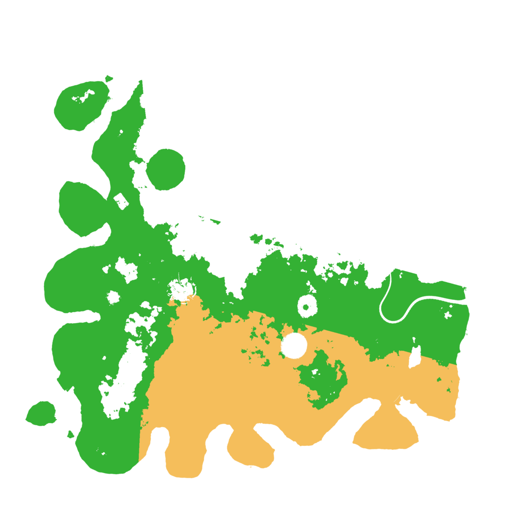 Biome Rust Map: Procedural Map, Size: 3600, Seed: 3156