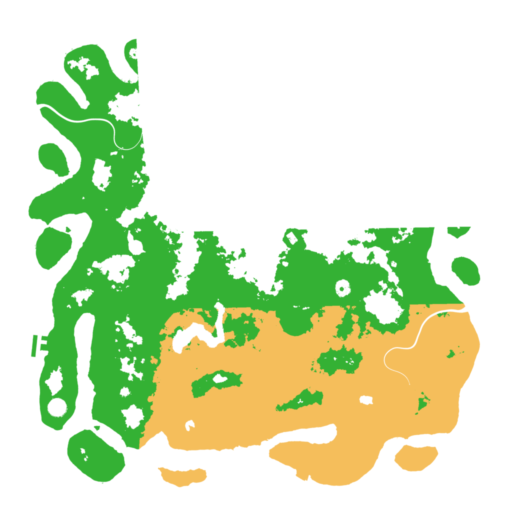 Biome Rust Map: Procedural Map, Size: 4750, Seed: 198971