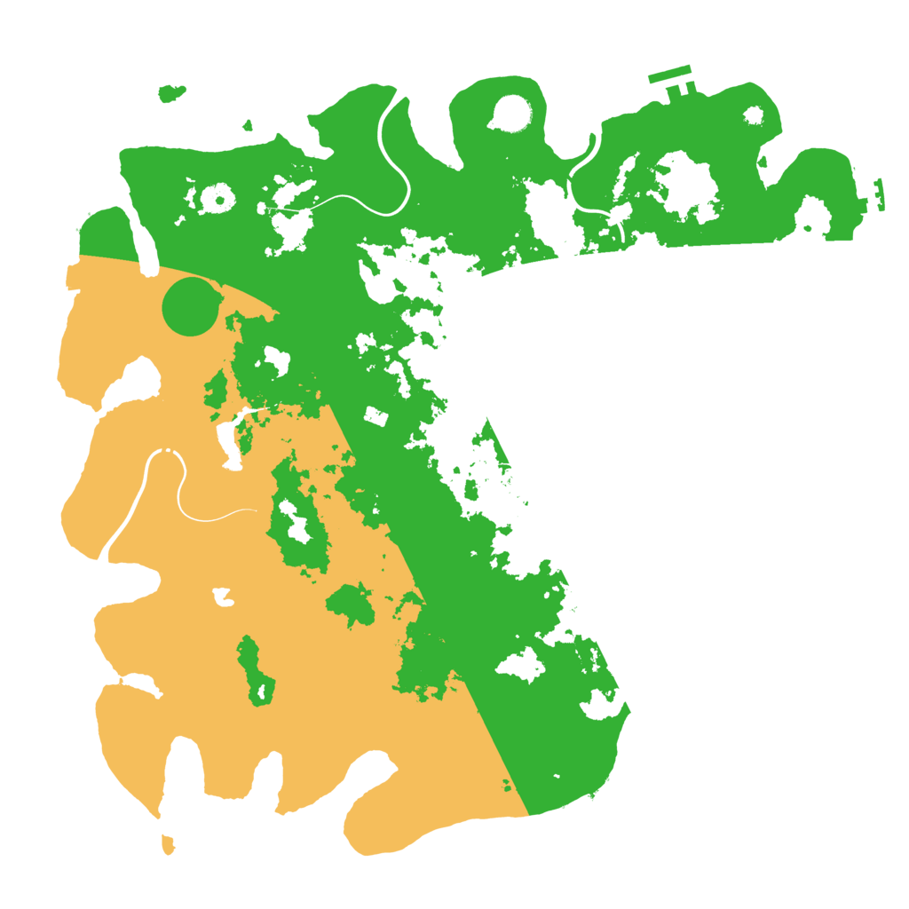 Biome Rust Map: Procedural Map, Size: 4250, Seed: 965121511