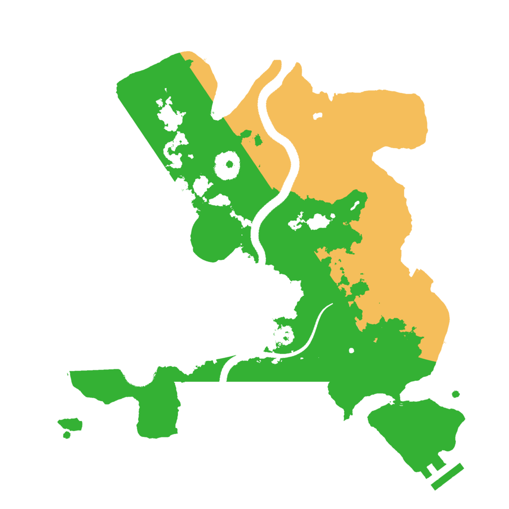 Biome Rust Map: Procedural Map, Size: 2800, Seed: 315
