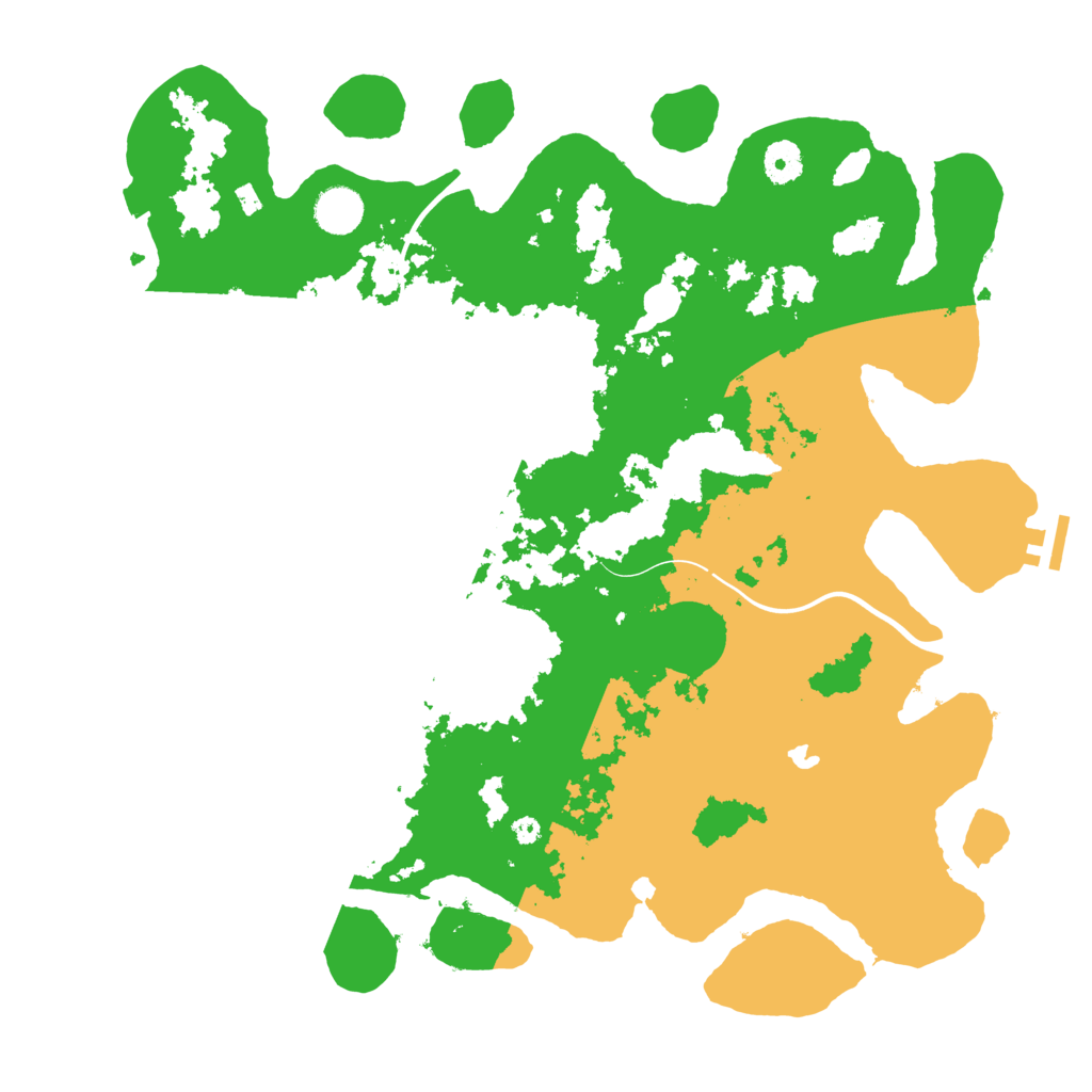 Biome Rust Map: Procedural Map, Size: 4000, Seed: 425070187