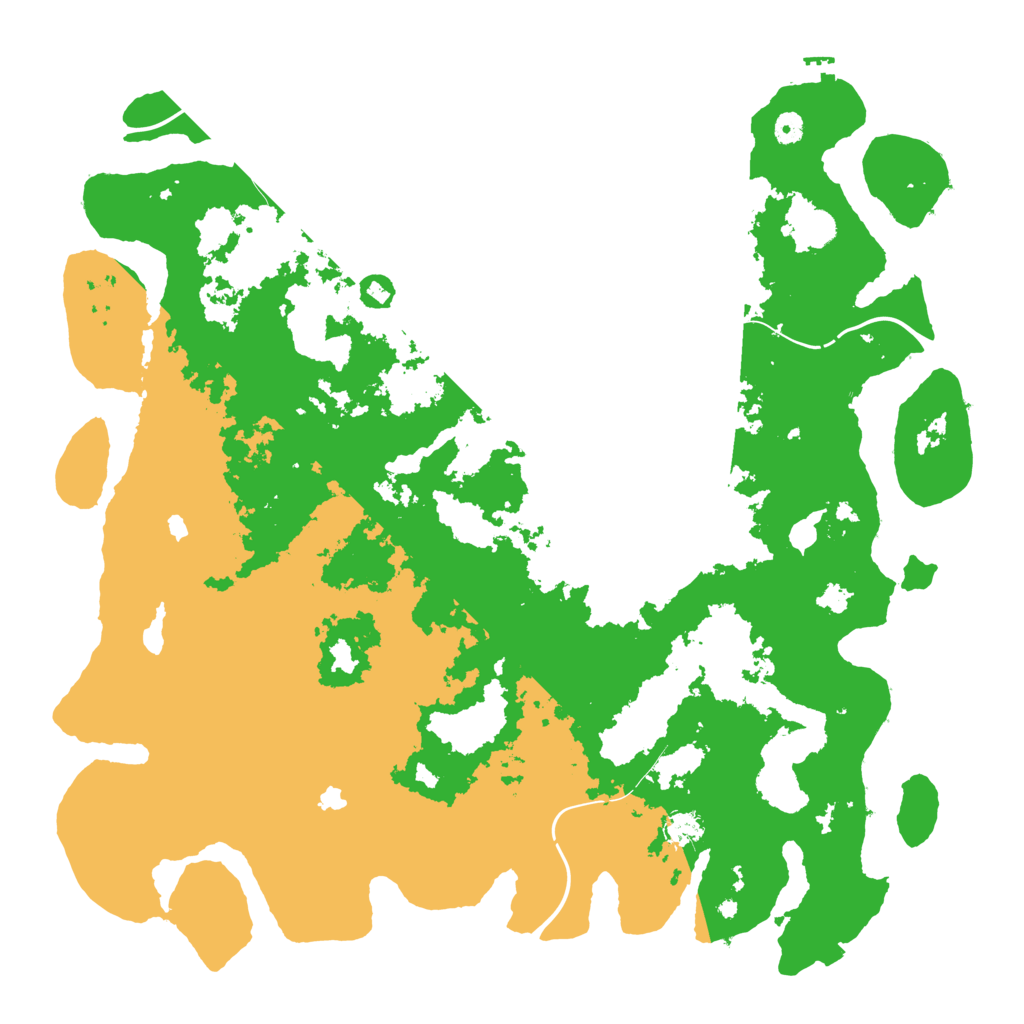 Biome Rust Map: Procedural Map, Size: 5000, Seed: 172049148