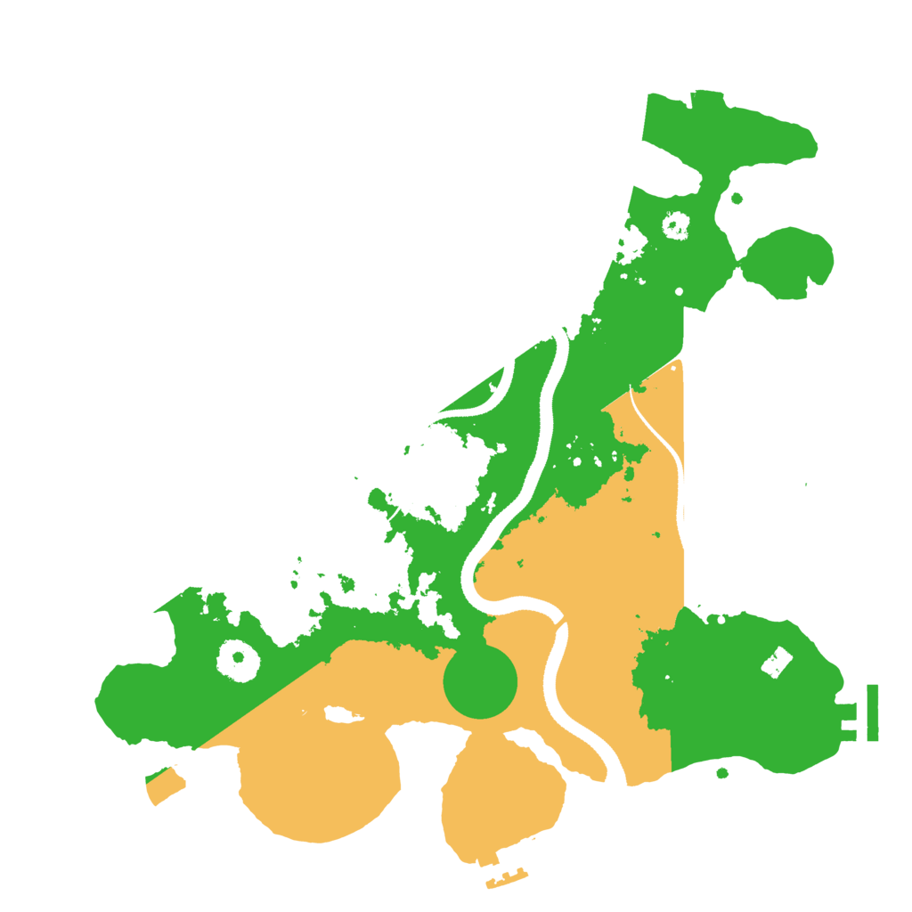 Biome Rust Map: Procedural Map, Size: 3250, Seed: 467178