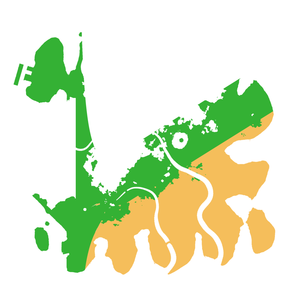 Biome Rust Map: Procedural Map, Size: 2800, Seed: 500000
