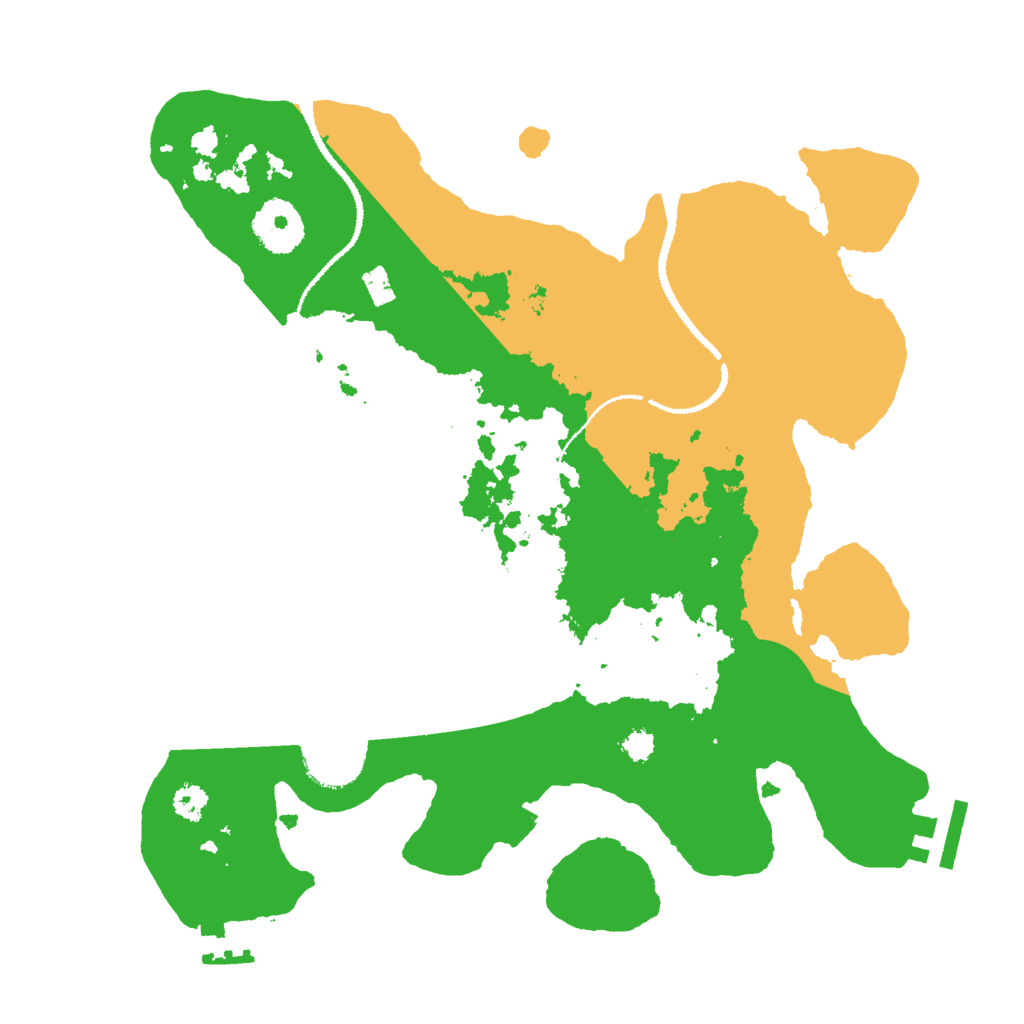 Biome Rust Map: Procedural Map, Size: 3000, Seed: 568689700