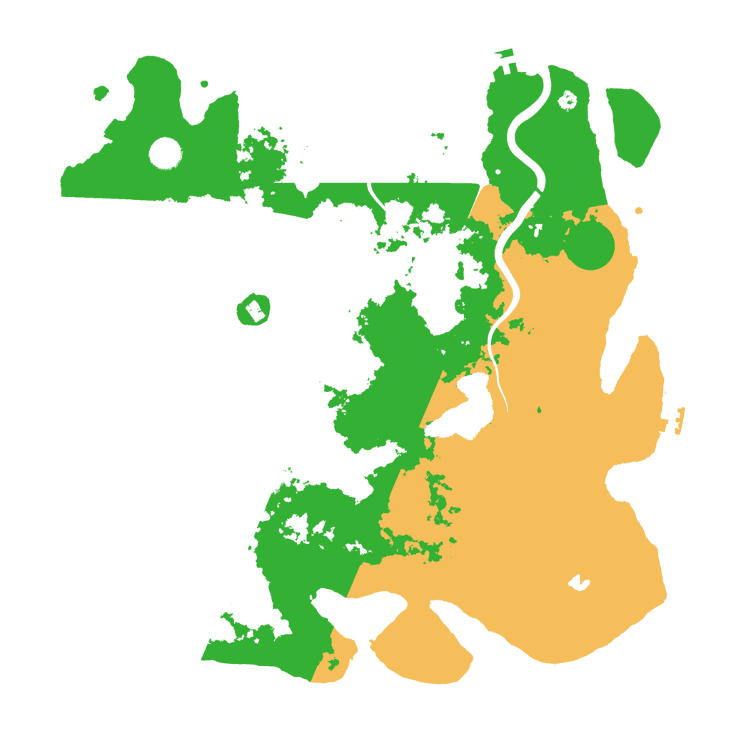 Biome Rust Map: Procedural Map, Size: 4000, Seed: 1443428281