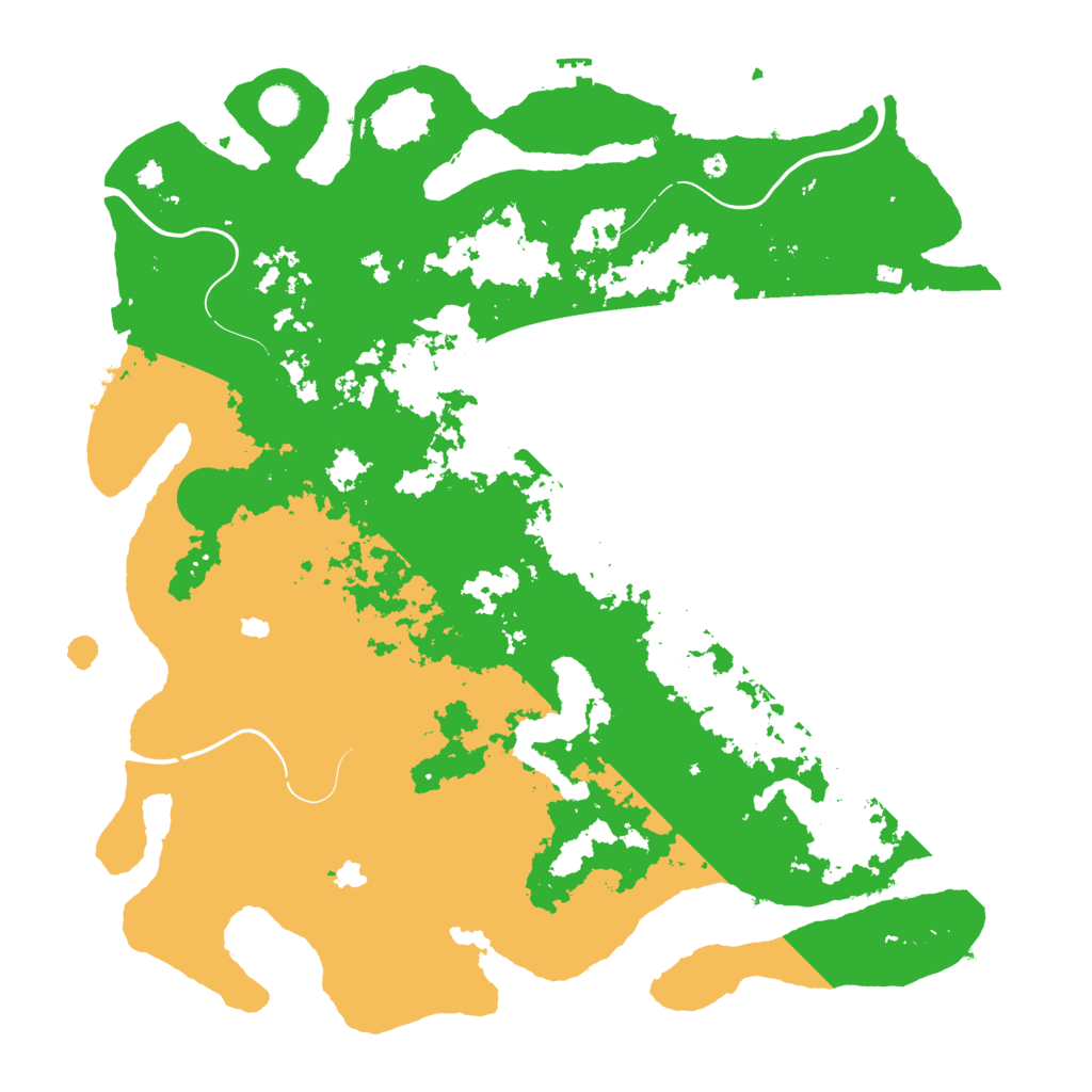 Biome Rust Map: Procedural Map, Size: 4713, Seed: 809331