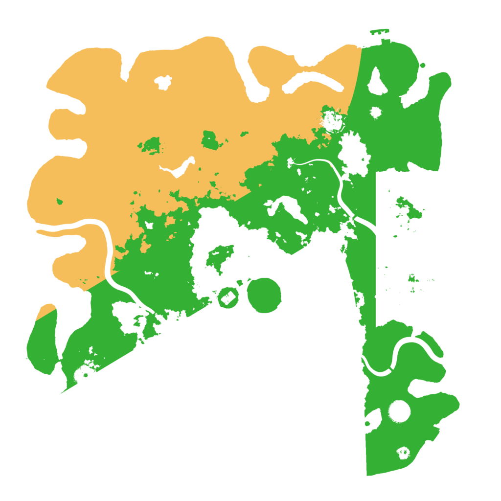 Biome Rust Map: Procedural Map, Size: 4000, Seed: 1811727369