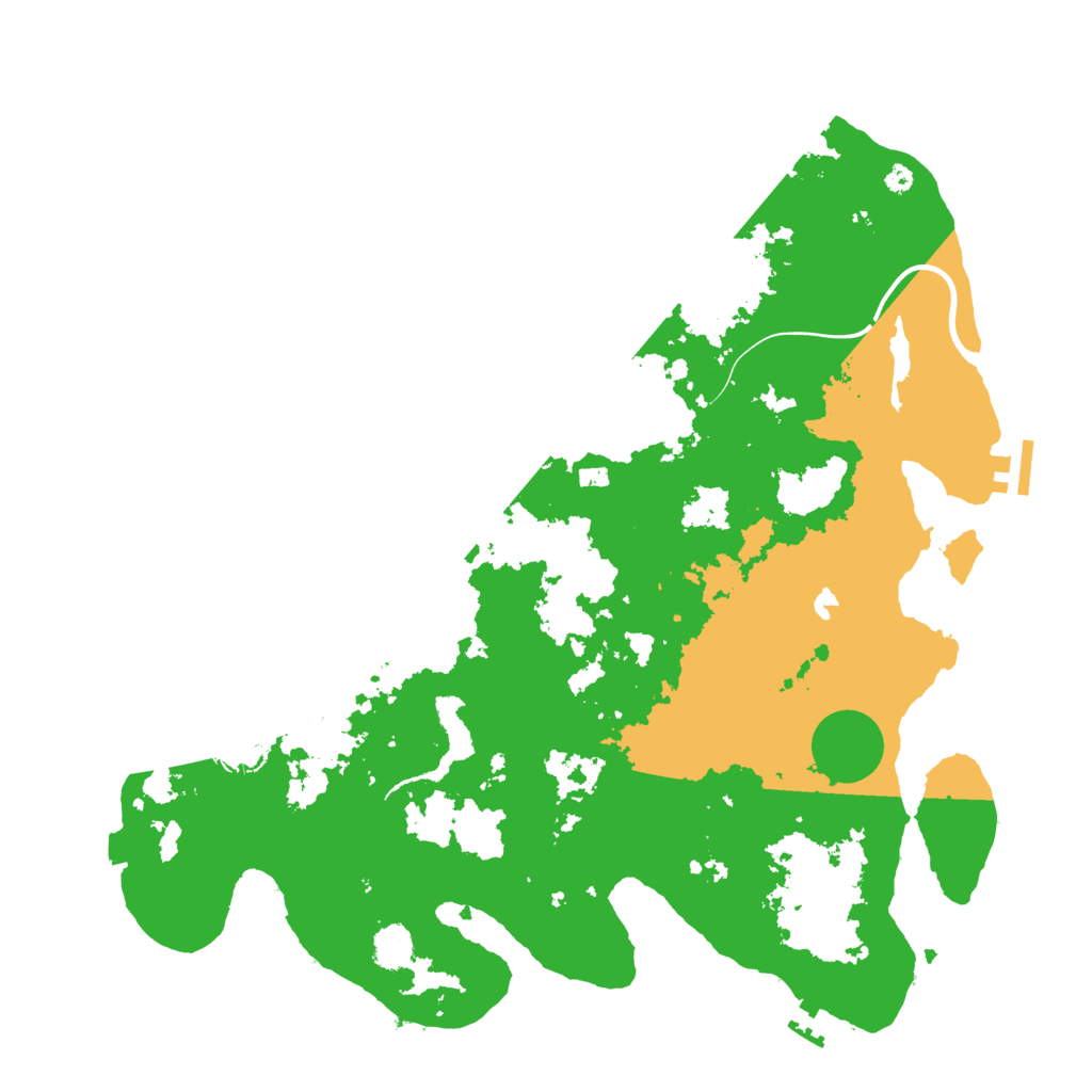 Biome Rust Map: Procedural Map, Size: 4000, Seed: 997236949