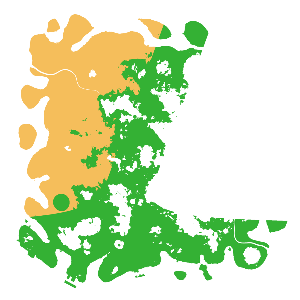 Biome Rust Map: Procedural Map, Size: 4800, Seed: 1208423608