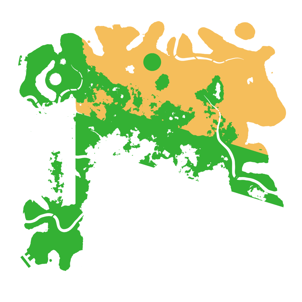 Biome Rust Map: Procedural Map, Size: 4500, Seed: 1588499650