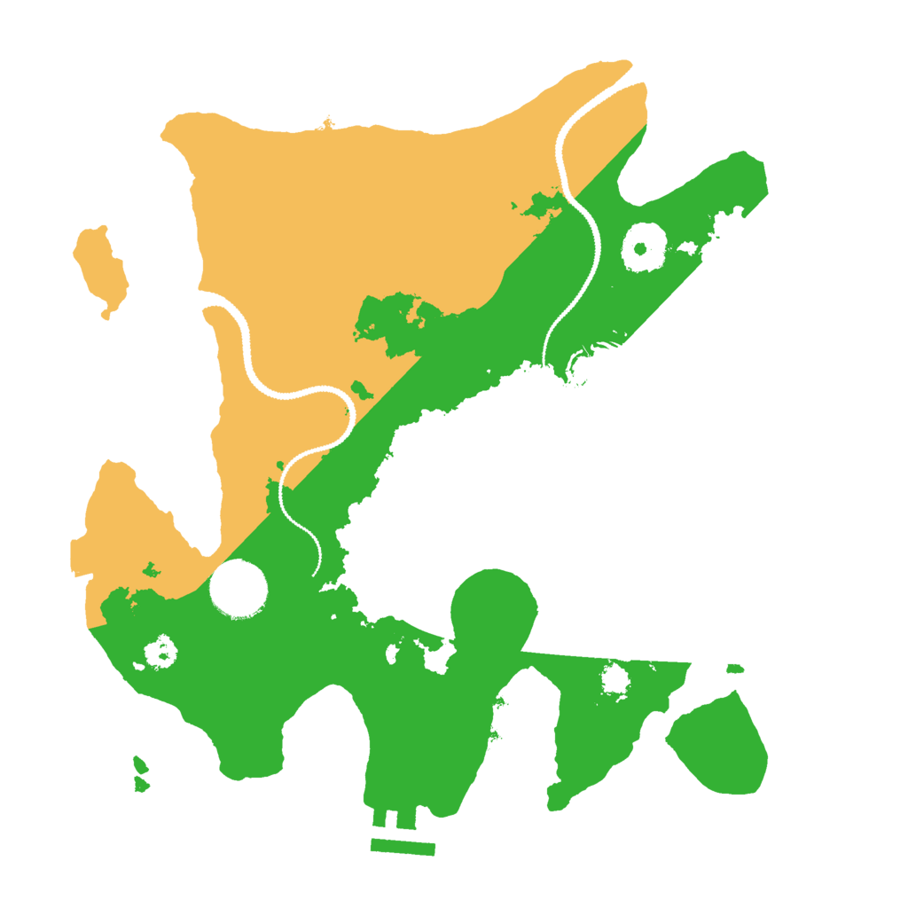 Biome Rust Map: Procedural Map, Size: 2850, Seed: 1777866082