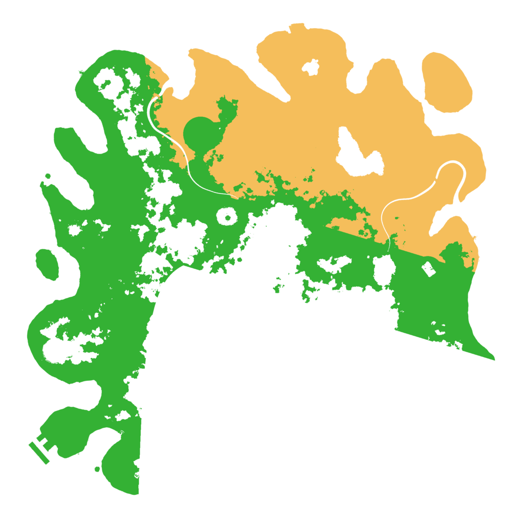 Biome Rust Map: Procedural Map, Size: 4000, Seed: 1156854061