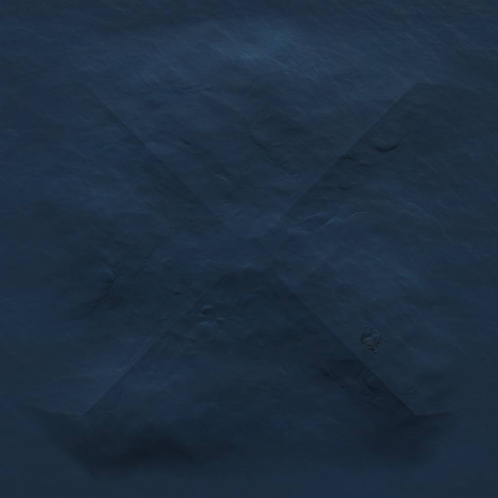 Rust Map: Procedural Map, Size: 1000, Seed: 2055845409, 1 Monuments