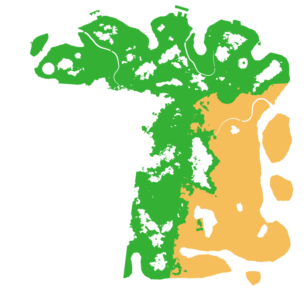 Biome Rust Map: Procedural Map, Size: 4500, Seed: 1957232680