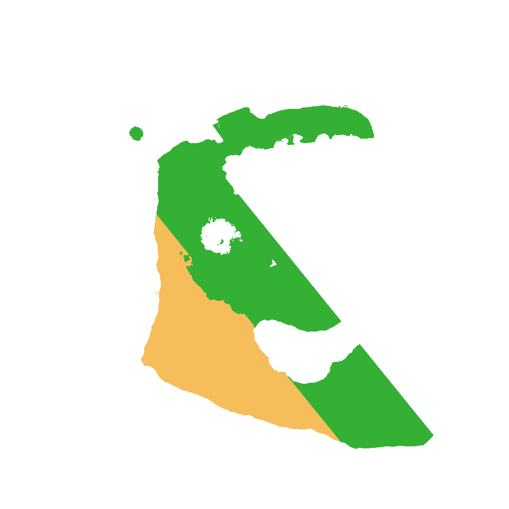 Biome Rust Map: Procedural Map, Size: 1500, Seed: 361486151