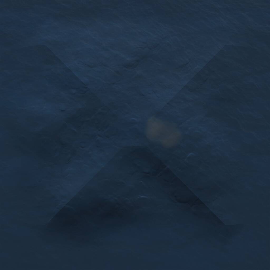 Rust Map: Procedural Map, Size: 1000, Seed: 888390366, 1 Monuments