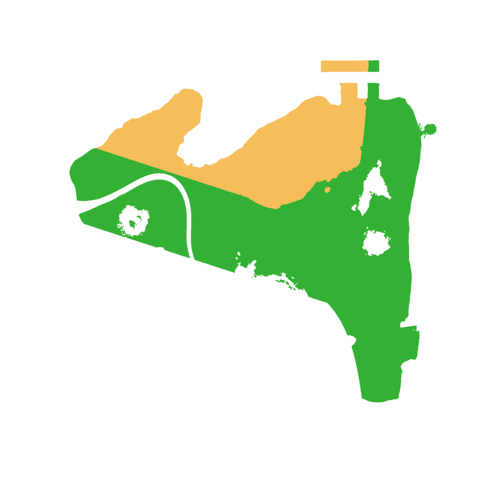 Biome Rust Map: Procedural Map, Size: 1750, Seed: 7