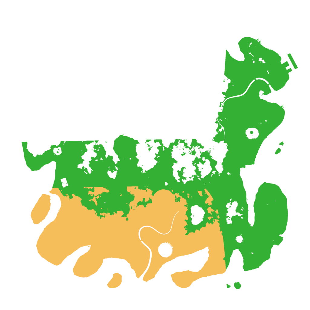 Biome Rust Map: Procedural Map, Size: 3777, Seed: 17762077