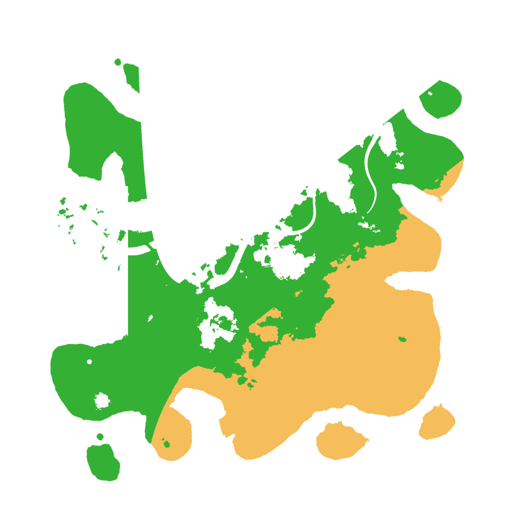 Biome Rust Map: Procedural Map, Size: 3000, Seed: 774272317