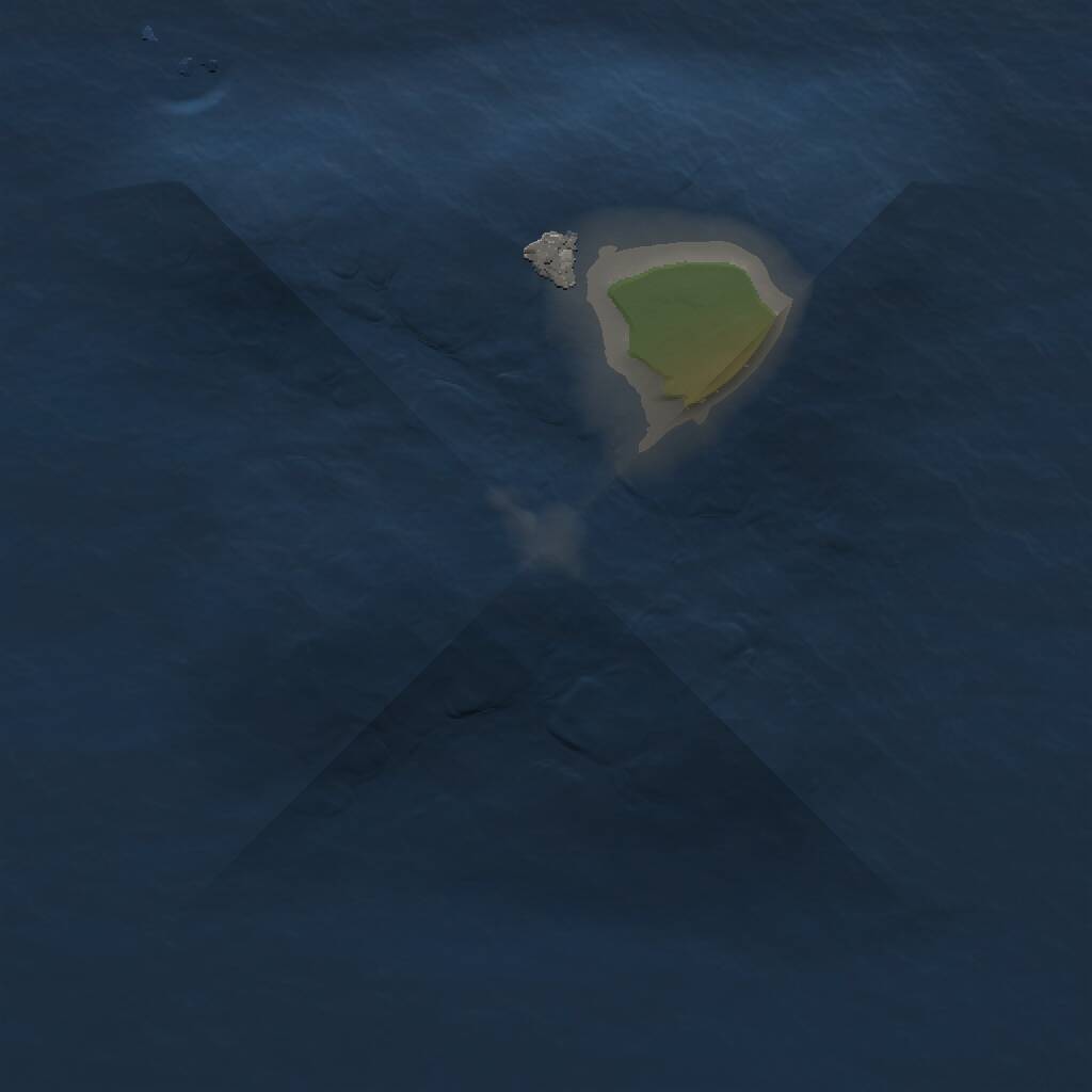 Rust Map: Procedural Map, Size: 1000, Seed: 1148734572, 1 Monuments