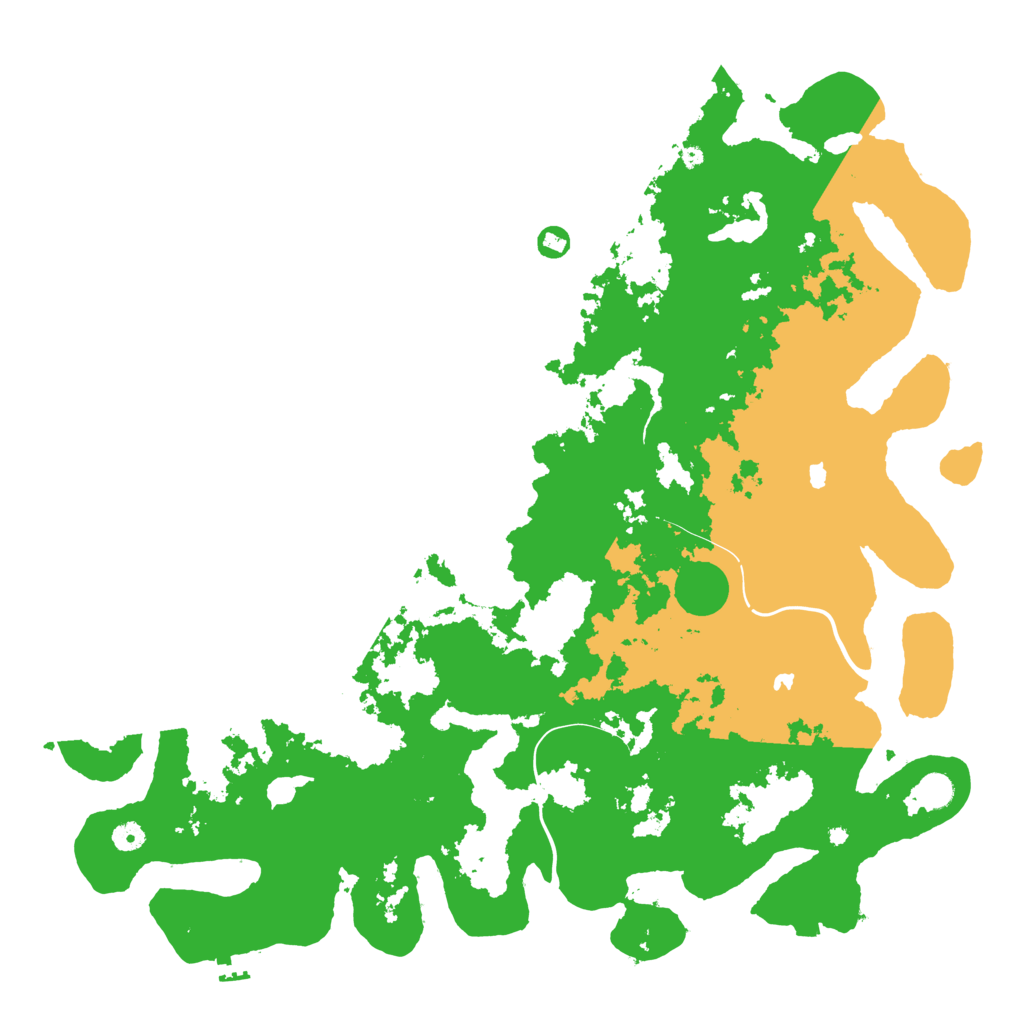 Biome Rust Map: Procedural Map, Size: 5000, Seed: 1918341707