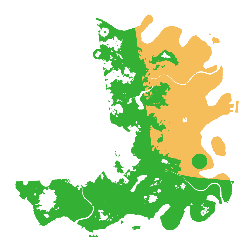 Biome Rust Map: Procedural Map, Size: 4250, Seed: 1516064928