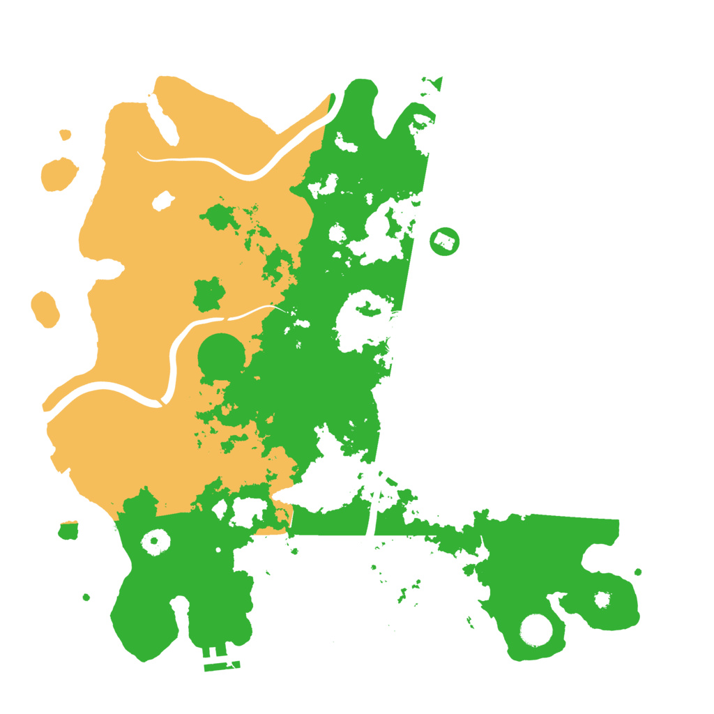 Biome Rust Map: Procedural Map, Size: 4000, Seed: 6523