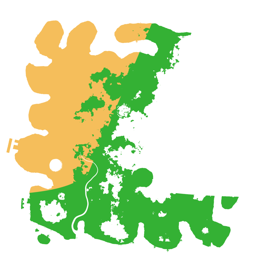 Biome Rust Map: Procedural Map, Size: 3750, Seed: 186520011