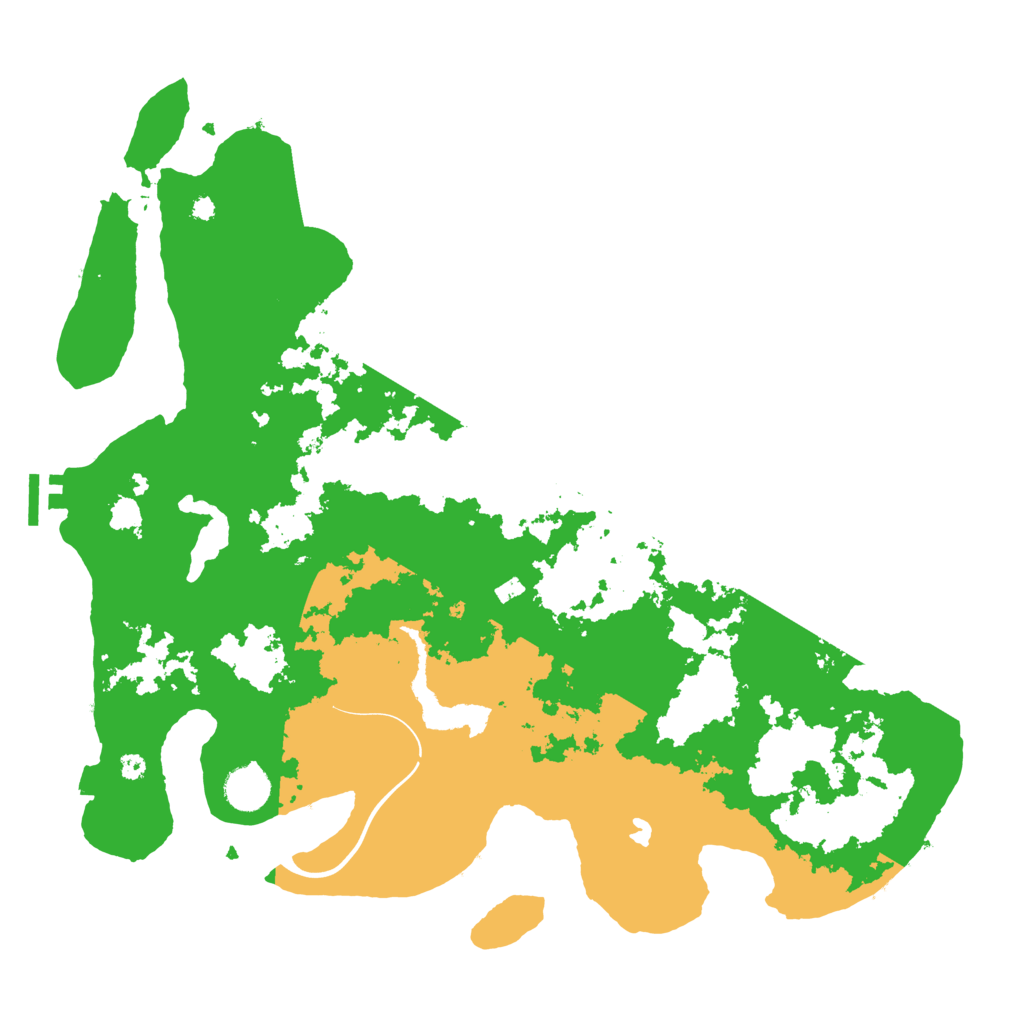 Biome Rust Map: Procedural Map, Size: 4000, Seed: 1217308601