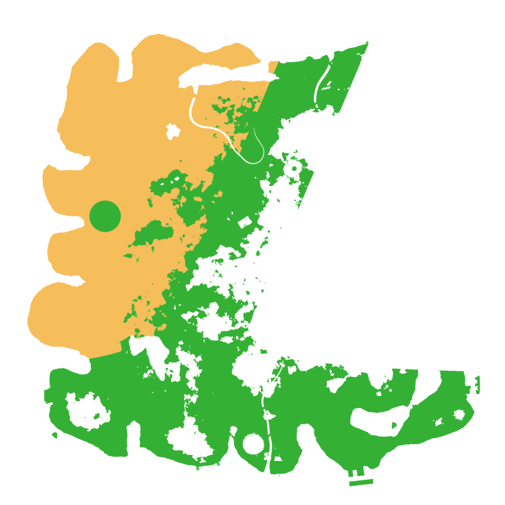 Biome Rust Map: Procedural Map, Size: 4257, Seed: 186520011