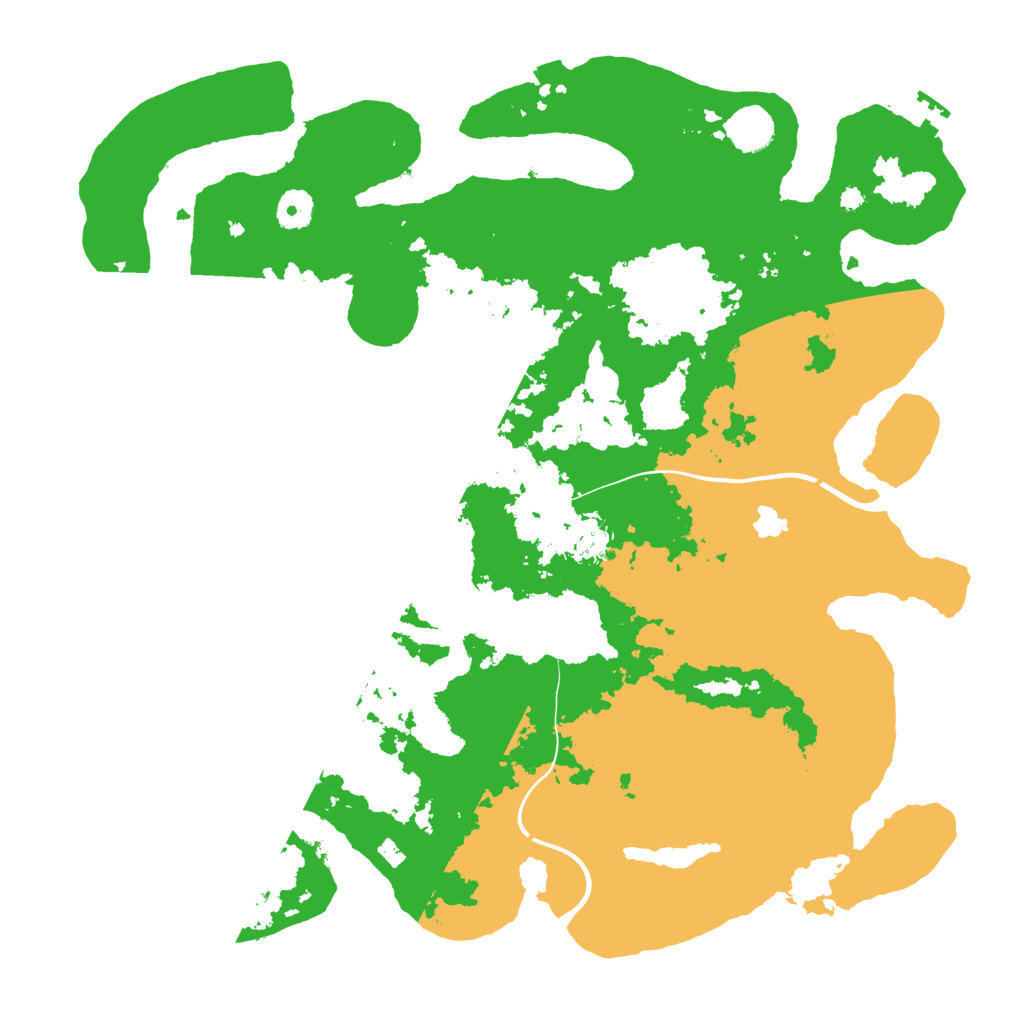 Biome Rust Map: Procedural Map, Size: 4000, Seed: 1147788294