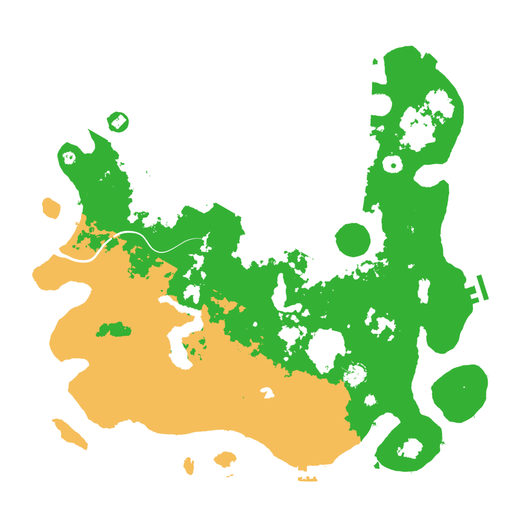 Biome Rust Map: Procedural Map, Size: 4000, Seed: 1957797944