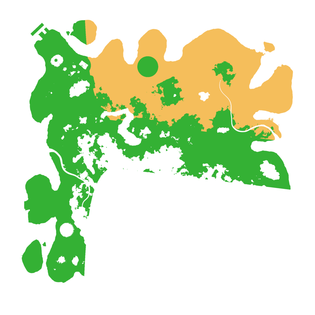 Biome Rust Map: Procedural Map, Size: 4000, Seed: 1117766244