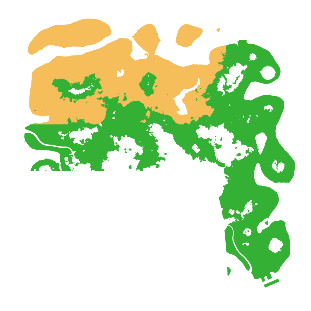 Biome Rust Map: Procedural Map, Size: 4000, Seed: 357693564