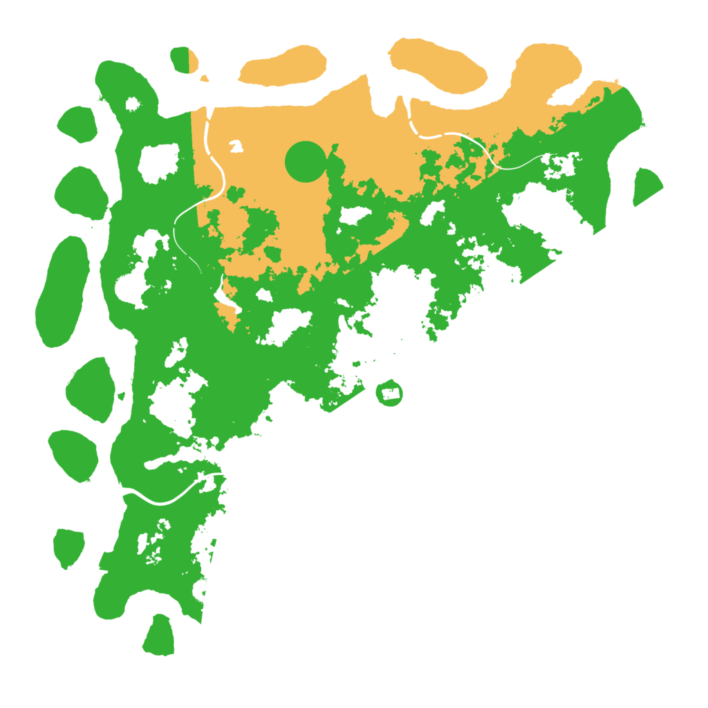 Biome Rust Map: Procedural Map, Size: 4500, Seed: 932951842