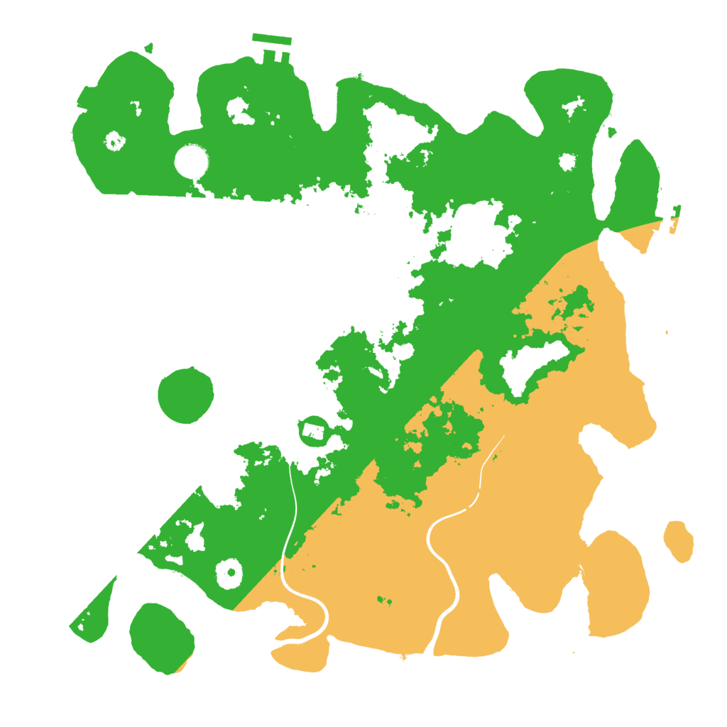 Biome Rust Map: Procedural Map, Size: 3750, Seed: 1698162068